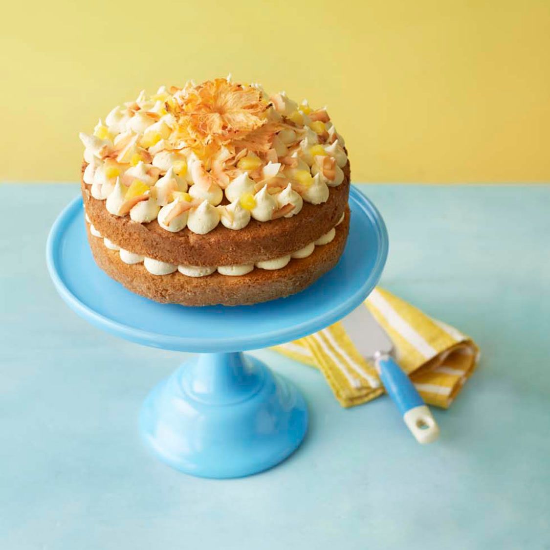 Sophie Faldo’s Pineapple-coconut sandwich cake, Signature
