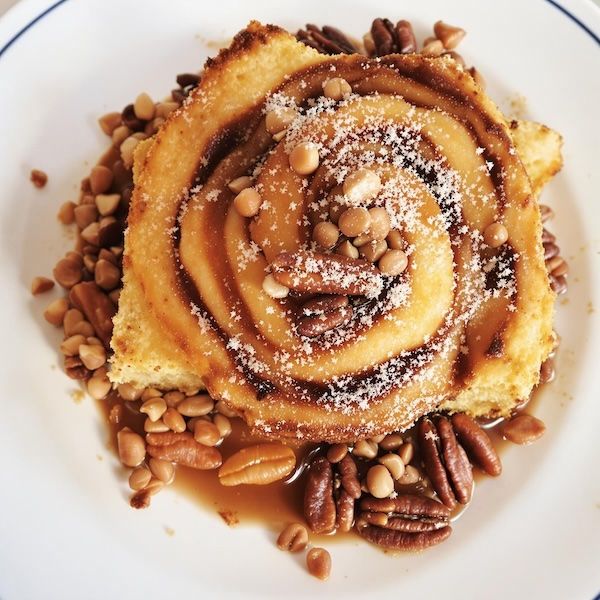 Illiyin Morrison’s Cinnamon-roll loaf cake, Signature